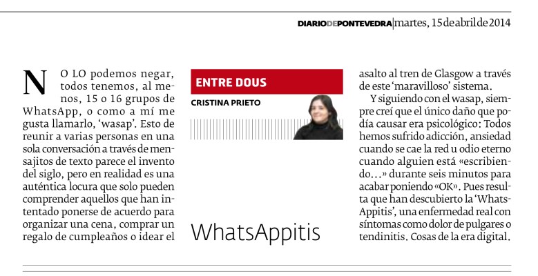 whatsappitis